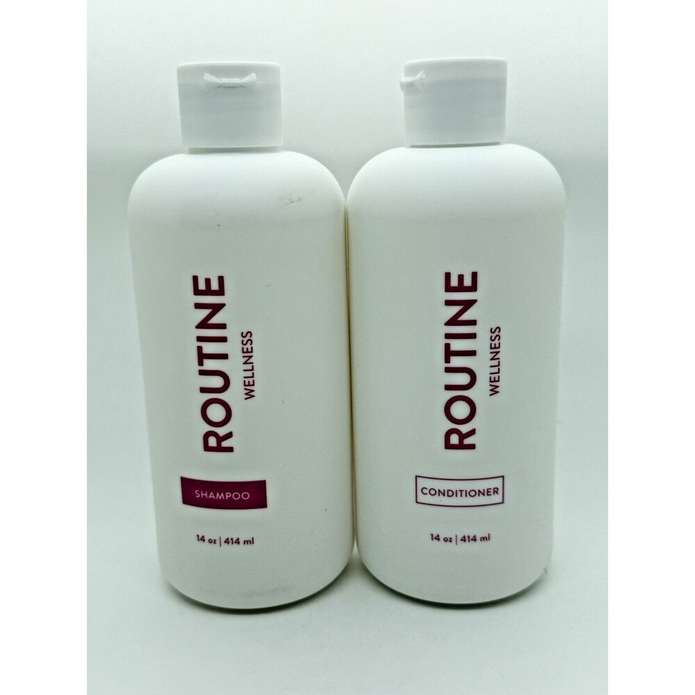 Routine Wellness Rose Hips Shampoo Conditioner Combo 14oz Set New Sealed